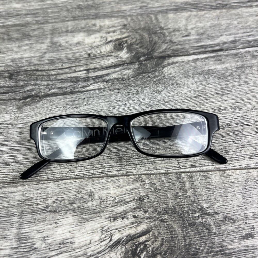 Calvin Klein Eyeglasses Y2K Frames Only, CK689 090 Black 145, Plastic